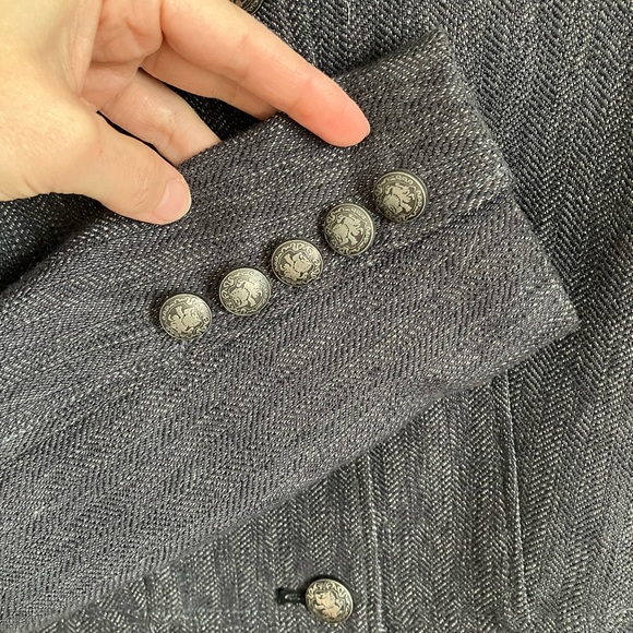 Smart Set Military Blazer XXS/XS - Picture 2 of 9